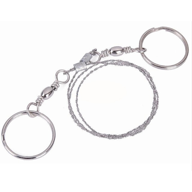  Steel Wire Saw Survival for Camping - Stainless Steel Fire-Maple