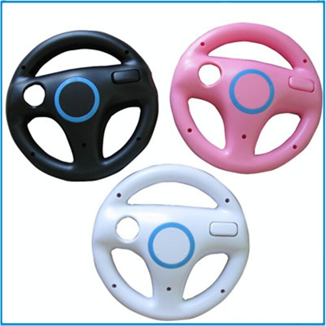  DF-0083 Bluetooth Steering Wheels / Handle bracket For Wii U / Wii ,  Novelty Steering Wheels / Handle bracket Metal / ABS 1 pcs unit