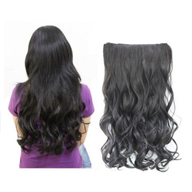  Fashion One Piece Long Curl/Curly/Wavy Hair Extension