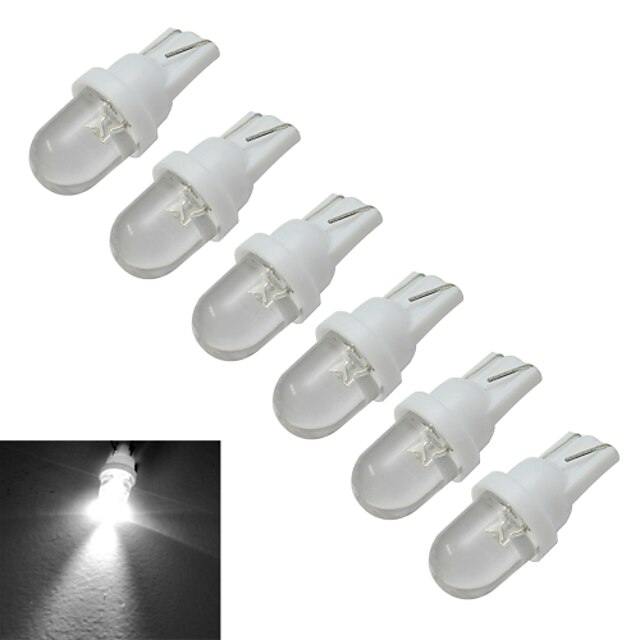  30-50 lm T10 Decoration Light 1 leds Cold White DC 12V