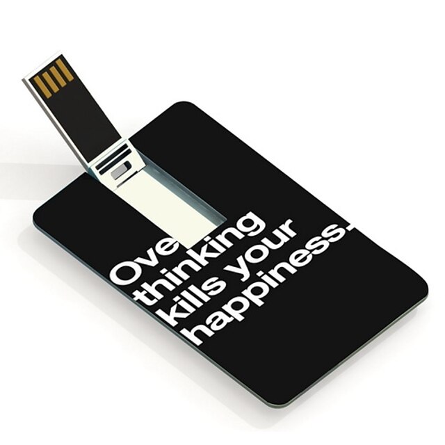  16g sur la pensée design card lecteur flash USB