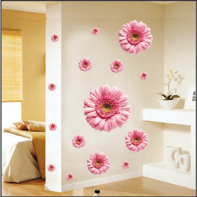  Floral/Botanical Wall Stickers Plane Wall Stickers Decorative Wall Stickers,Vinyl Home Decoration Wall Decal Wall