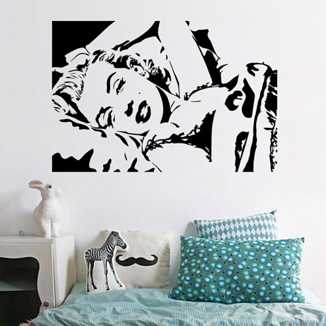  Wall Stickers Wall Decals, Marilyn Monroe PVC Wall Stickers