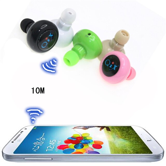  Wireless Sport Headset Anti-Radiation Mini Stereo Bluetooth In-Ear Earphone for iPhone 6/6plus S6(Assorted Color)