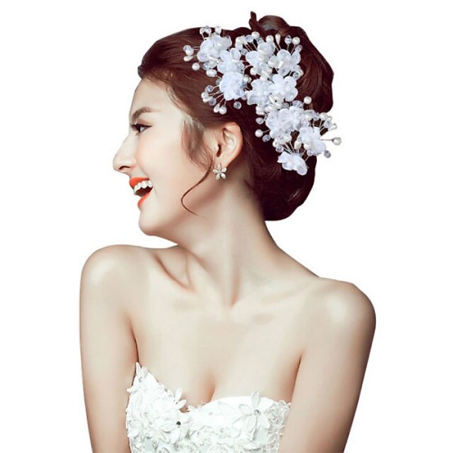  Crystal Flower Hair Flower Bride Hair Wedding Headdress