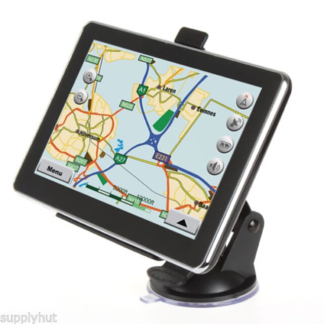  Nový 7 palců auto nákladní vůz gps navigace 4GB mapa seděl navi WinCE 6.0 fm MP3 MP4 (v rámci mapu Ameriky)