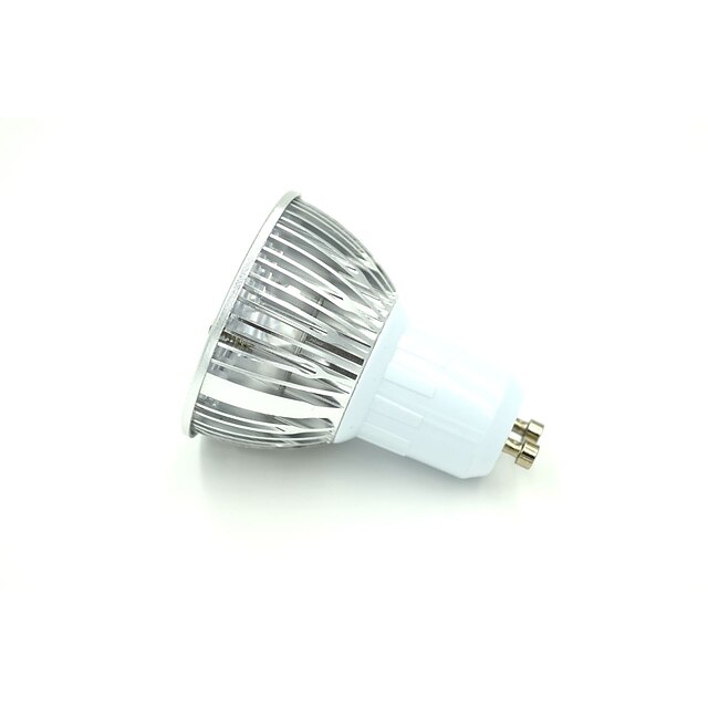  1шт 3 W Точечное LED освещение 240-300 lm GU10 3 Светодиодные бусины Высокомощный LED Тёплый белый 85-265 V / 1 шт. / RoHs