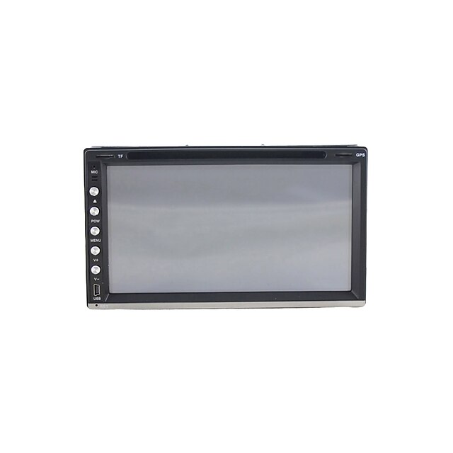  Universal 6.95 Inch In-Dash Car DVD Player Support GPS,BT,RDS,IPOD,FM,Touch Screen