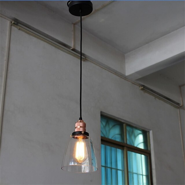  Rustique Rétro Traditionnel/Classique Lanterne Lampe suspendue Pour Salle de séjour Chambre à coucher Salle à manger Bureau/Bureau de