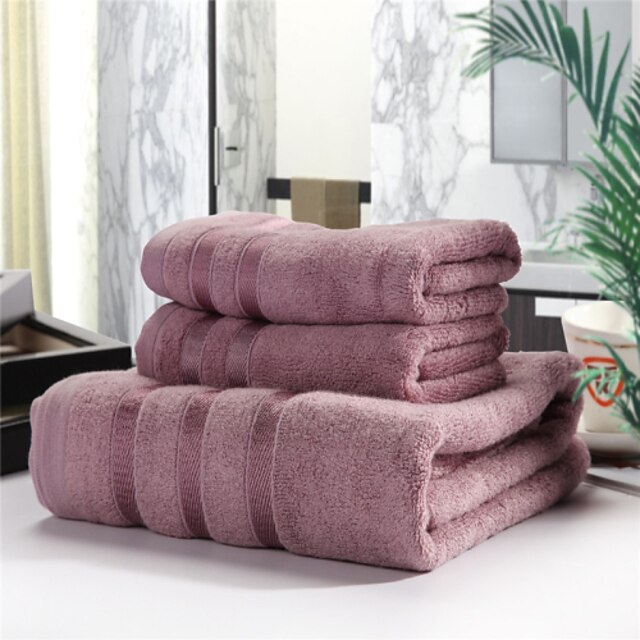  Świeży styl Set Bath Towel, Haft Najwyższa jakość 100% bawełna Dzianiny Ręcznik
