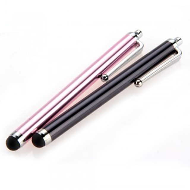 2x Universal Capacitive Stylus Pen Touch Screen Ballpoint For iPhone iPad Tablet