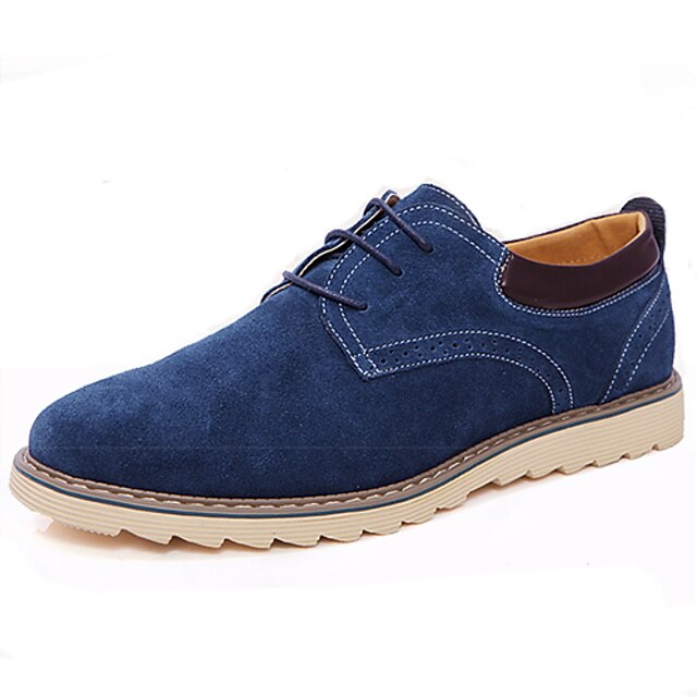  Men's Shoes Casual Oxfords Black/Blue/Brown