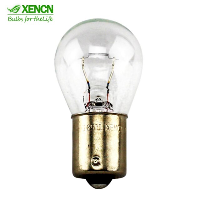  10pcs P21W xencn (s25) BA15S 12V 21W externa luzes luzes de advertência transformar a luz do sinal para lâmpadas de backup carro