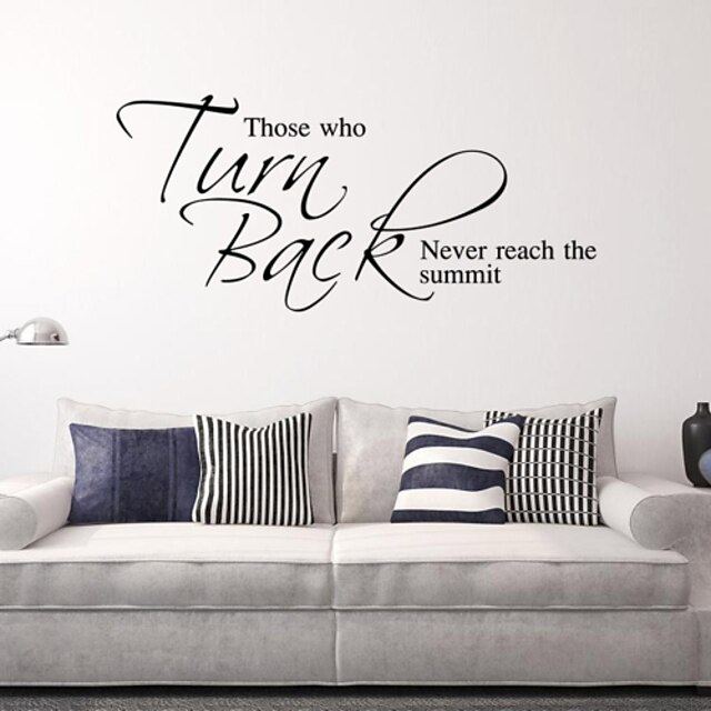 Wall Decal Decorative Wall Stickers - Words & Quotes Wall Stickers Words & Quotes Removable Washable