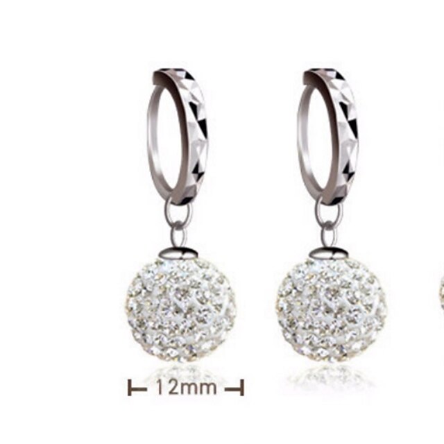  Women's Drop Earrings Sterling Silver Silver Earrings Jewelry A / B For Wedding Party Daily Casual