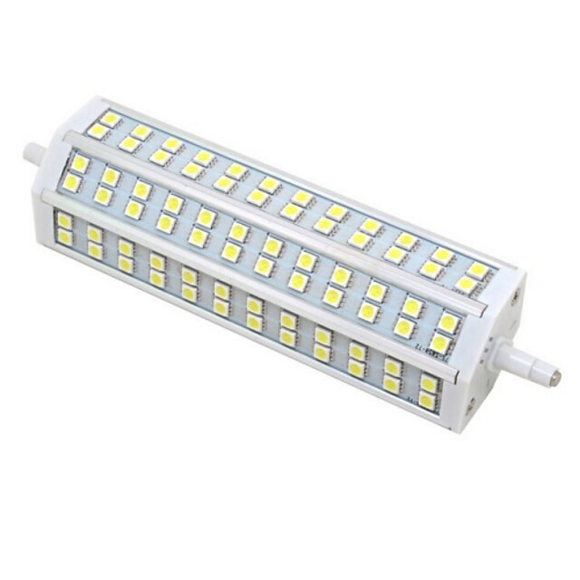  12 W Innfelt lampe 700-850 lm R7S 72 LED perler SMD 5050 Mulighet for demping Varm hvit Kjølig hvit 85-265 V / 1 stk. / RoHs / CCC