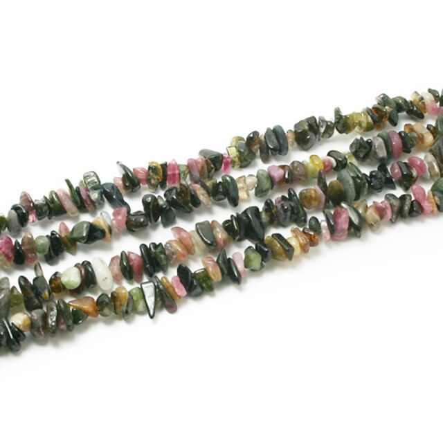  Beadia Tourmaline Stone Beads 5-8mm Irregular Shape DIY Loose Beads For Making Necklace Bracelet 34