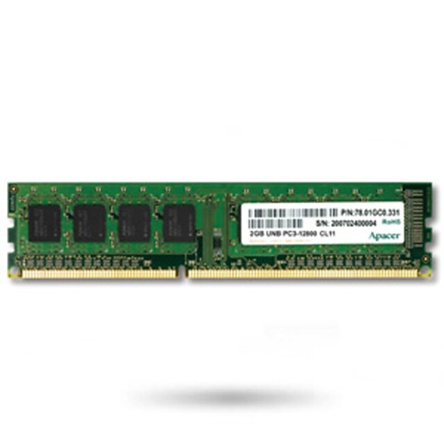  Apacer RAM 4 GB DDR3 1600MHz Pamięć Pulpit