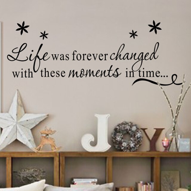  Words & Quotes Wall Stickers Plane Wall Stickers Decorative Wall Stickers, Vinyl Home Decoration Wall Decal Wall Decoration