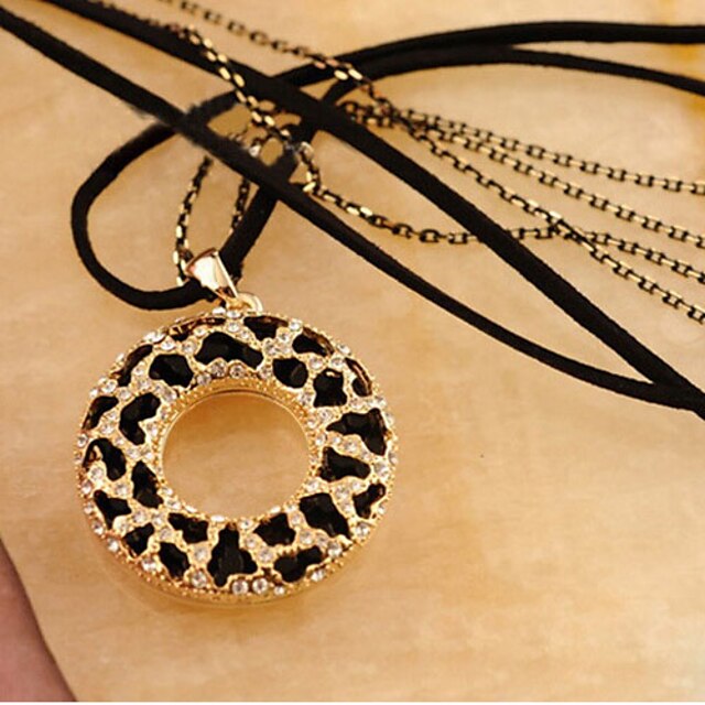 Women's Pendant Necklace Bohemian Screen Color Necklace Jewelry For