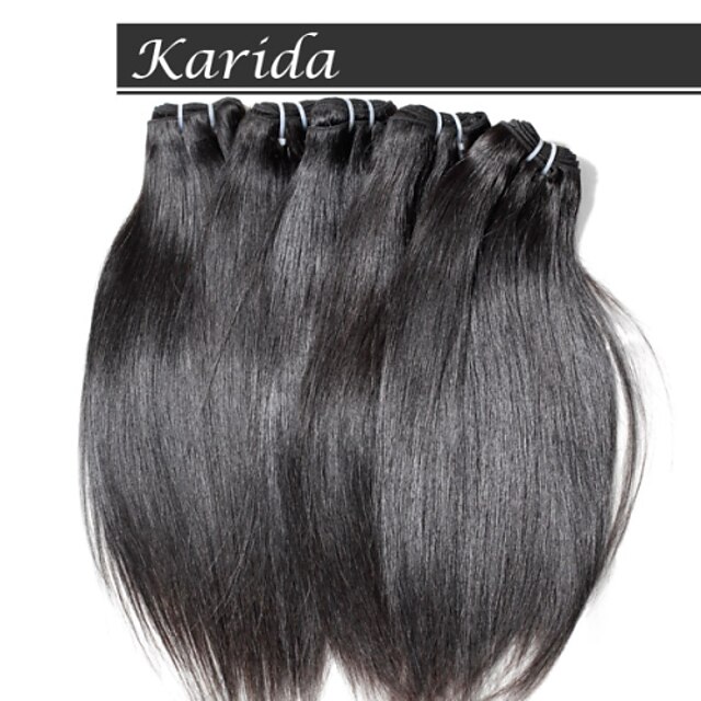  Cheveux Indiens Droit 500 g Trame cheveux avec fermeture Tissages de cheveux humains Extensions de cheveux Naturel humains