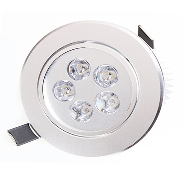  led downlights 5 de alta potencia led 450-550lm cálido blanco blanco natural decorativo ac 85-265v