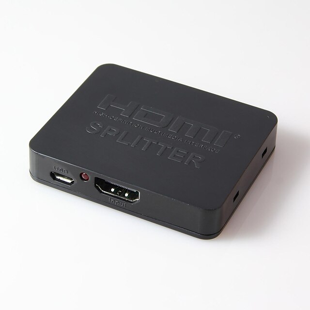  lwm® Είσοδος HDMI 1 έως 2 εξόδου v1.4 splitter για 1080p 3D HDTV home theater bluray ps3 xbox dvd