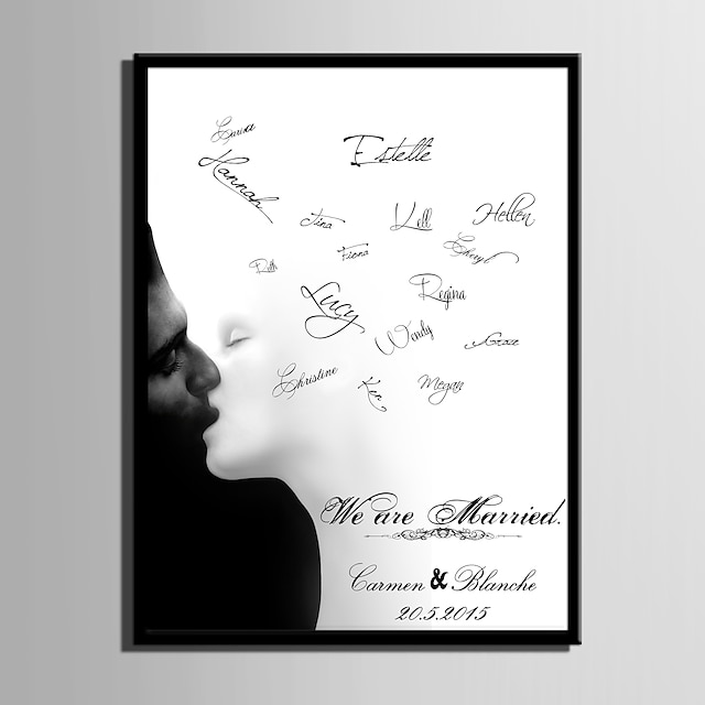  Ondertekende lijsten & platen Papier Tuin Thema / Bruiloft Met Patroon Bruiloftsaccessoires