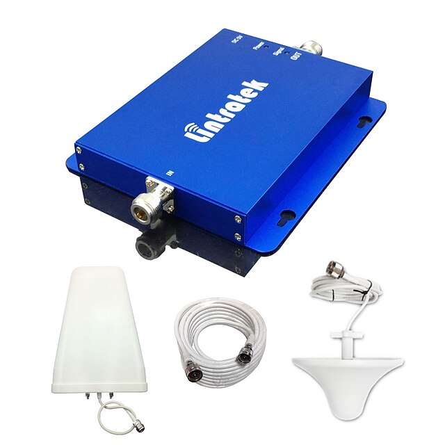  lintratek® dual band signal booster CDMA 850MHz + DCS 1800MHz repetidor gsm booster 850 1800 fulla tryckstegringsanläggningar