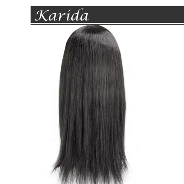  Remy Human Hair Full Lace Wig Brazilian Hair Straight Wig 14-26 inch Women's Short Medium Length Long Human Hair Lace Wig