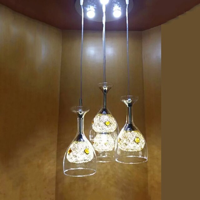  Pendelleuchten Raumbeleuchtung Andere Glas Glas LED 220-240V Weiß Inklusive Glühbirne / integrierte LED