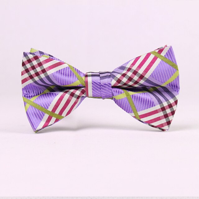  Men's Luxury / Grid / Classic Bow Tie - Creative Stylish
