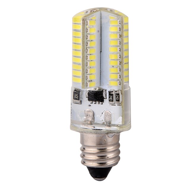 YWXLIGHT® 1шт 6 W LED лампы типа Корн 600 lm E11 T 80 Светодиодные бусины SMD 3014 Диммируемая Тёплый белый Холодный белый 110-130 V / 1 шт.