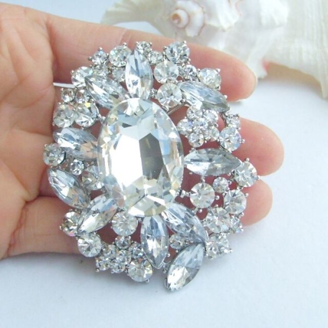  Bruids Gesimuleerde diamant Wit Sieraden Voor Bruiloft Feest Speciale gelegenheden  Verjaardag
