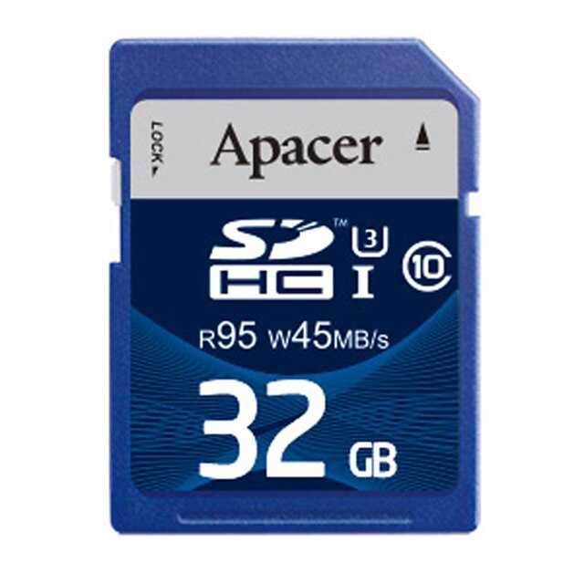  Apacer 32GB Tarjeta SD tarjeta de memoria UHS-I U3 Clase 10