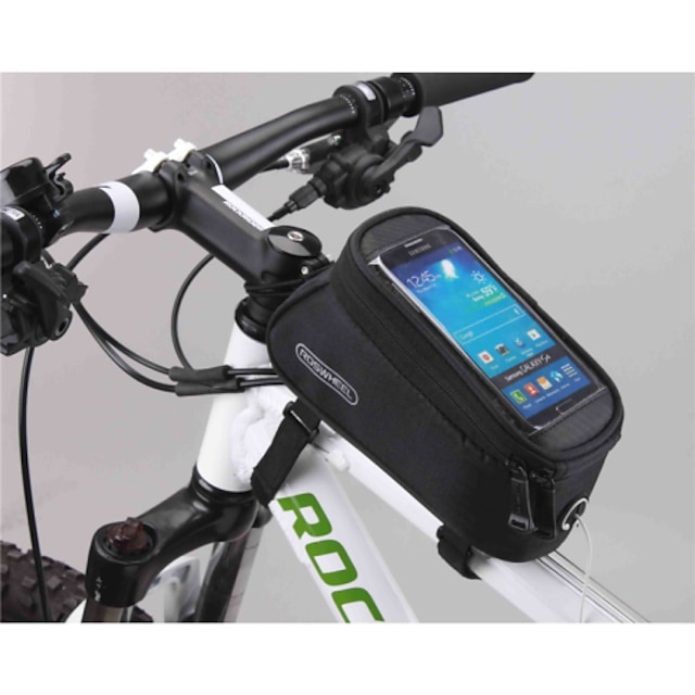  Cell Phone Bag Bike Frame Bag Top Tube 5.5 inch Touch Screen Cycling for Samsung Galaxy S6 LG G3 Samsung Galaxy S4 Red Black Blue Cycling / Bike / iPhone X / iPhone 8/7/6S/6 / 600D Polyester