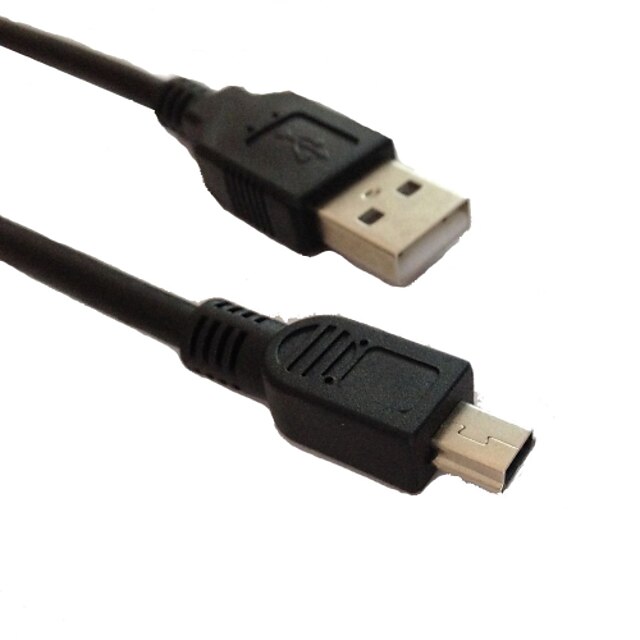 0.3M USB 2.0 Male to MINI USB 2.0 Male Cable