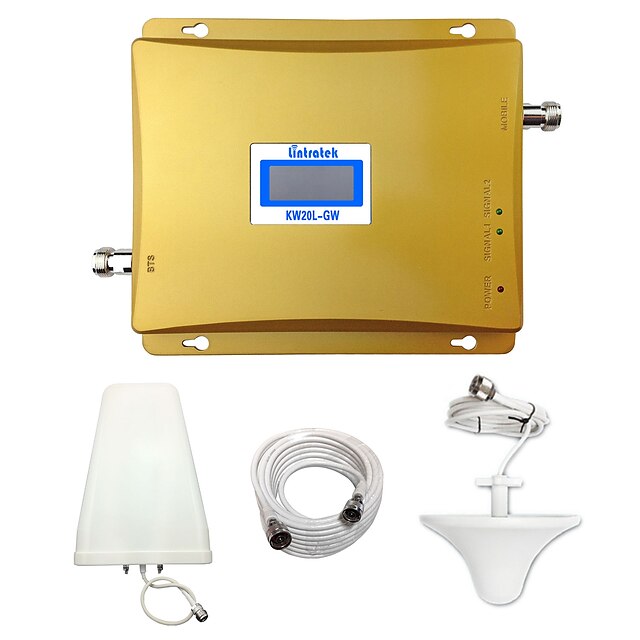  Lintratek GSM 3G Repeater 900MHz 2100 WCDMA Cell Signal Booster Dual Band Repetidor Airtel/Beeline/Digicel/Vodafone