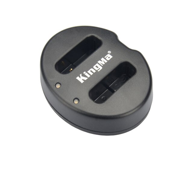  kingma® מטען כפול חריץ USB סוללה לסוללת NB-12l Canon LEGRIA לN100 סימן g1x PowerShot x מיני מצלמה-שחורה