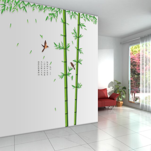  Zvířata Komiks Botanický motiv Samolepky na zeď Samolepky na stěnu Ozdobné samolepky na zeď, Vinyl Home dekorace Lepicí obraz na stěnu