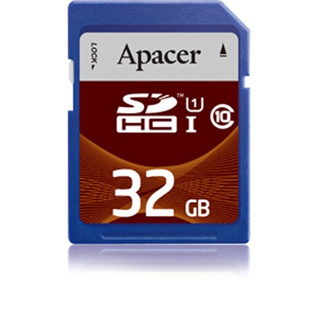  Apacer  Memory Card SDHC 32GB UHS-I U1 Class 10