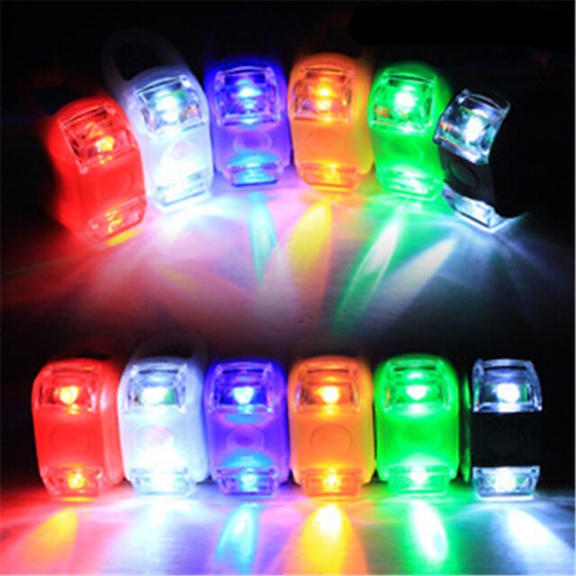  LED - Bike Light Rear Bike Tail Light - Cycling Alarm Colors changing 100 lm Other
