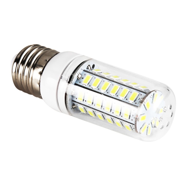  4.5 W LED corn žárovky 400-500 lm E26 / E27 T 56 LED korálky SMD 5730 Přirozená bílá 220-240 V