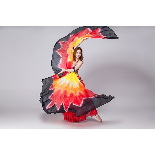  Παράσταση Φτερά Ίσιδας Γυναικεία Επίδοση Μετάξι Φτερά / Χορός της κοιλιάς