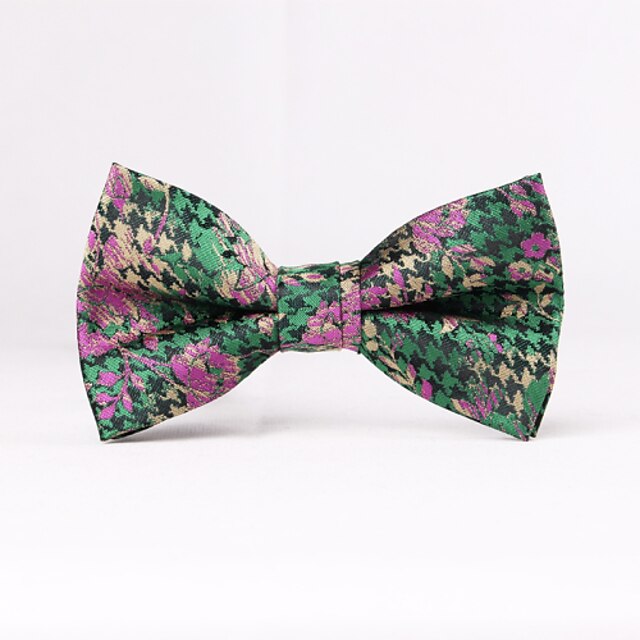  Men's Party/Evening Wedding Formal The Man‘s Green Rural Bow Tie