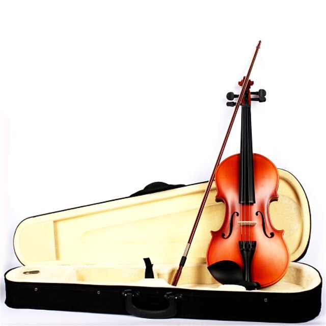  Qualities of Maple Violin + Matte Box + Bow + Rosin