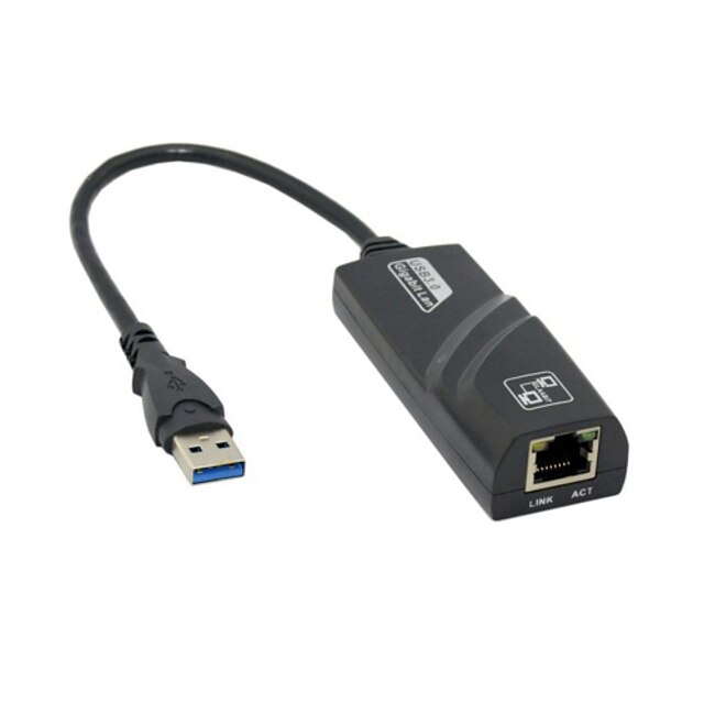  USB 3.0 to 1000M Gigabit Ethernet Network LAN Adapter for Apple Macbook Air & Laptop PC windows 8 win7