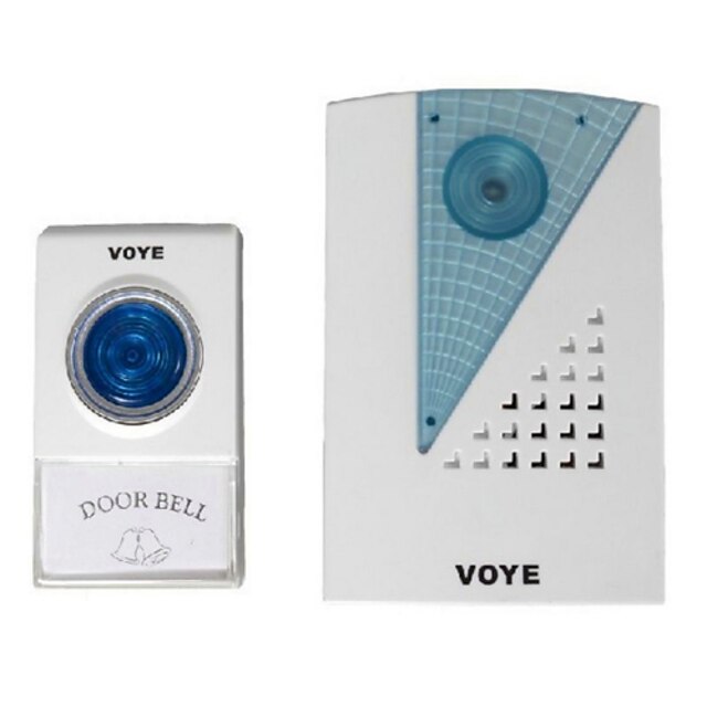  Generic VOYE V001A Remote Control Wireless LED Doorbell Door Bell CPVC