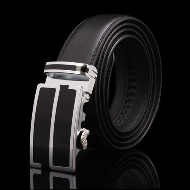 Ken Men's Automatic Buckle Leather Belt
