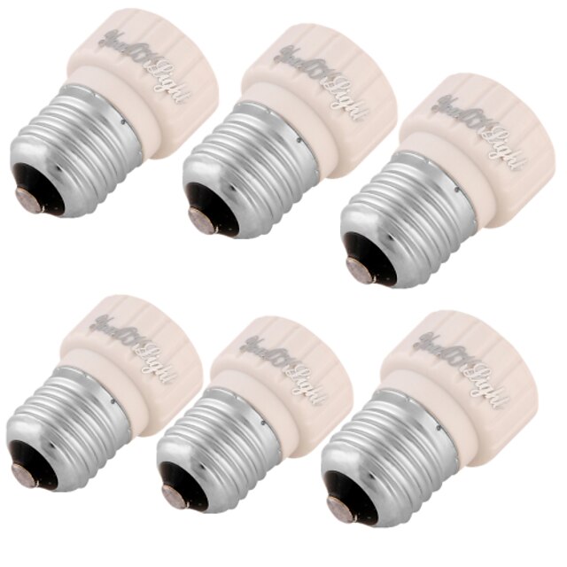  YouOKLight 6pcs E27 to GU10 Ceramic / PC (Polycarbonate) Light Bulb Socket 10 W